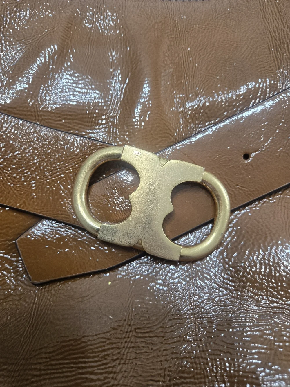 Tory Burch smooth brown